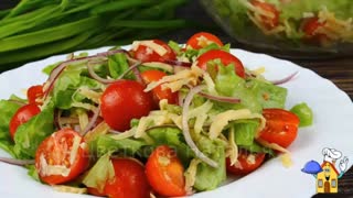 САЛАТ на КАЖДЫЙ ДЕНЬ за 5 минут! Просто, легко и очень ВКУСНО! Салат " Поющие в терновнике"